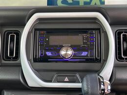 ドライブ中も室内快適！FM/AMラジオ付きCDプレーヤーを装着！