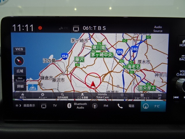 Honda　CONNECT対応メモリーナビゲーション搭載です。