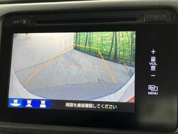 【バックカメラ】駐車時に後方がリアルタイム映像で確認できます。大型商業施設や立体駐車場での駐車時や、夜間のバック時に大活躍！運転スキルに関わらず、今や必須となった装備のひとつです！