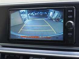 バックガイドモニターで、後方を確認しながら安心して駐車することができます。運転初心者も熟練者も必須の機能ですよ！