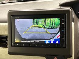 【バックカメラ】駐車時に後方がリアルタイム映像で確認できます。大型商業施設や立体駐車場での駐車時や、夜間のバック時に大活躍！運転スキルに関わらず、今や必須となった装備のひとつです！