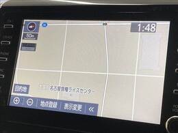 【純正ナビ】一体感のあるナビは、高級感ある車内を演出してくれます。Bluetooth再生などオーディオ機能も充実しておりますので、運転もより楽しめます♪
