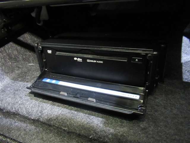 DVDプレイヤー付きです。