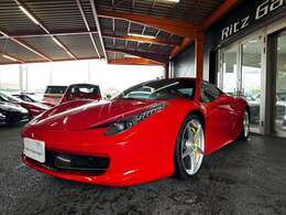 レッド＆ホワイトツートンインテリア！イエローキャリパー！七宝焼きエンブレム！内装ベタ除去済み！