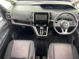 【インパネ全体】全方位で視界が広く、高い目線で運転もしやすいです！