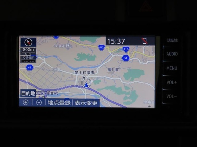 トヨタ純正ナビ装備！地図描写は文字も道もクリアで見やすく、滑らかに表示します。これさえあればもう道に迷わないですみますね♪