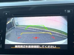 【バックカメラ】駐車時に後方がリアルタイム映像で確認できます。大型商業施設や立体駐車場での駐車時や、夜間のバック時に大活躍！運転スキルに関わらず、今や必須となった装備のひとつです！