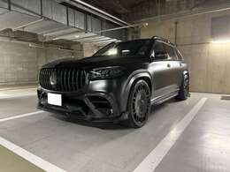 オプシディアンブラックをステルスプロテクション施工により、マット化されております