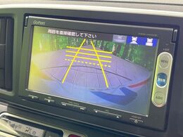 【バックカメラ】駐車時に後方がリアルタイム映像で確認できます。大型商業施設や立体駐車場での駐車時や、夜間のバック時に大活躍！運転スキルに関わらず、今や必須となった装備のひとつです！