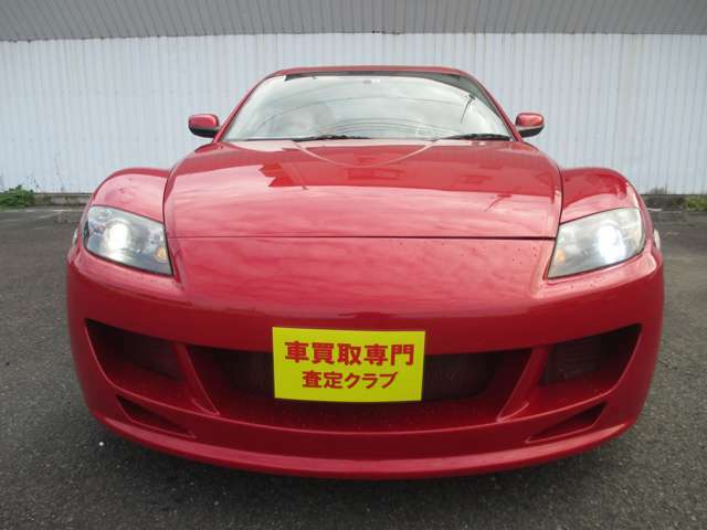 ☆人気のRX-8☆6MT☆タイプS☆本革シート☆パワーシート☆HIDヘッドライト☆社外フロントバンパー☆社外AW☆リアスポイラー☆6速ミッション☆純正デュアルマフラーご入庫致しました☆