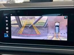 「アラウンドビューモニター」を装備で駐車が苦手な方でも安心です。