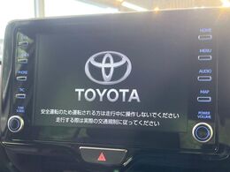 【8インチ　ディスプレイオーディオ】大画面のディスプレイはAppleCarPlayやAndroidAutoが利用可能。大きな画面でスマホナビアプリ等が利用いただけます♪