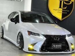 ★LEXUS IS250★ブラックハーフレザーシート★エアーリフト製エアサス　公認車検取得済み★ルーフブラックペイント★現行ルックスピンドルグリルカスタム★