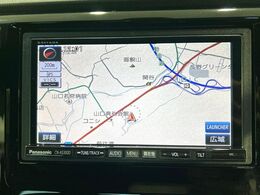 【ナビゲーション】目的地までしっかり案内してくれる使いやすいナビ。Bluetooth接続すればお持ちのスマホやMP3プレイヤーの音楽を再生可能！毎日の運転がさらに楽しくなります！！