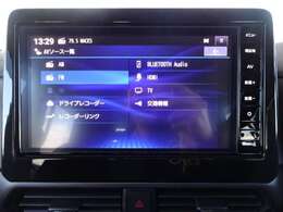 AM・FM・TV・bluetoothがお客様のドライブのサポートを致します。