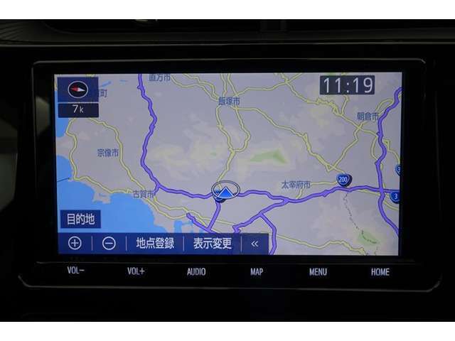 最近のトレンドは、メモリーナビ！データの書き換えも簡単で検索も早い！もちろん地図データも豊富で快適なドライブが楽しめます。