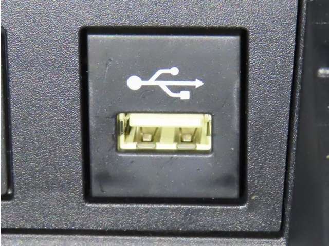 USB端子を装備しております。