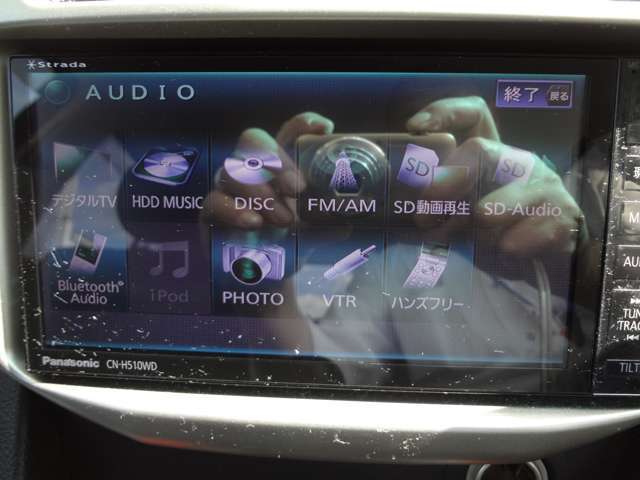 フルセグTV　Bluetooth　DVD再生可