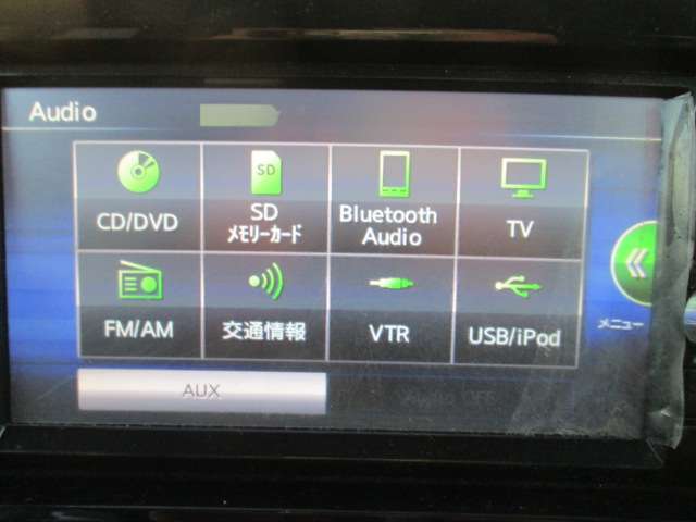 CD＆DVD再生、地デジTV、FM＆AM視聴、Bluetooth対応になっており、多機能ですよ♪素敵な音楽で楽しいドライブを★