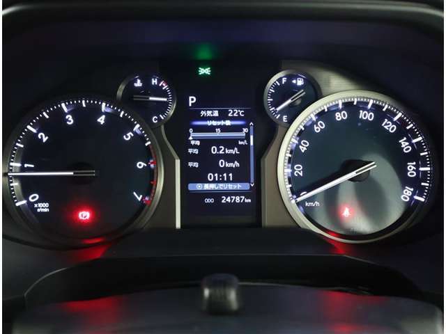 メーターも見やすく安全運転をサポートいたします！