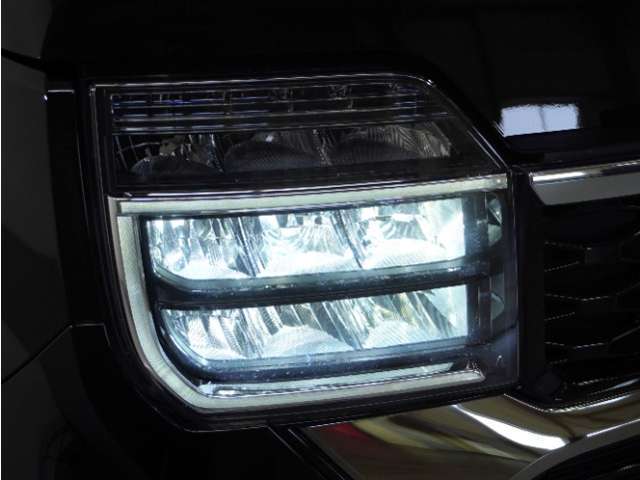◆LEDヘッドライト◆　LEDライトは、明るく視認性が良く、省エネで環境にもやさしいヘッドライトです！