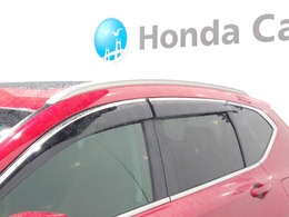 車内の空気の入れ替えだけでなく、雨天時の雨の入り込みや紫外線防止にも役立つドアバイザー装着済みです。