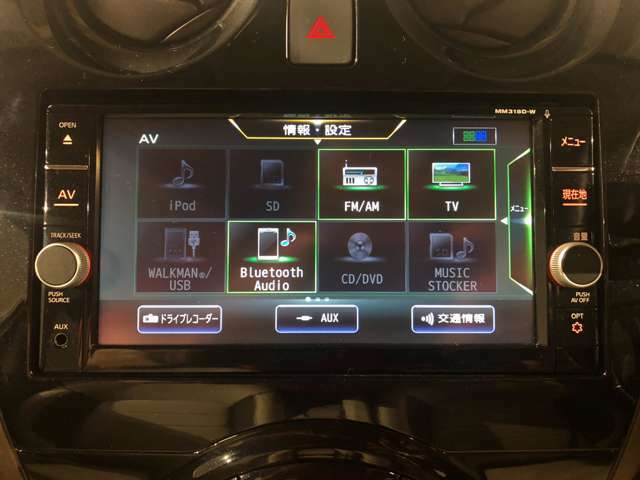 Bluetooth機能付☆DVD再生可能☆MUSIC　STOCKER付☆