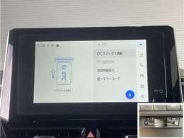 ディスプレイオーディオ連動のETC付きです。高速道路料金所での小銭の出し入れや雨天時における窓の開け閉めなどの煩わしさが解消できます。料金所の通過もスムーズで快適ですよ。