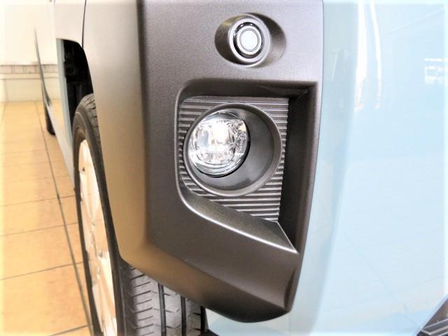 LEDフォグランプで悪天候でも視界を確保
