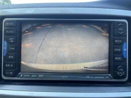 【バックモニター】後ろのカメラの映像がモニターに映し出されるので、後方の見えない死角や、障害物との距離感などもしっかり安全確認することができます！