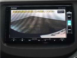 ◆バックカメラ◆リバースにするだけで映ります、後方の安全確認や、狭い駐車場での車庫入れ、雨の日や夜間など視界の悪い時に便利です！安全にバックする為には欠かせない装備です。
