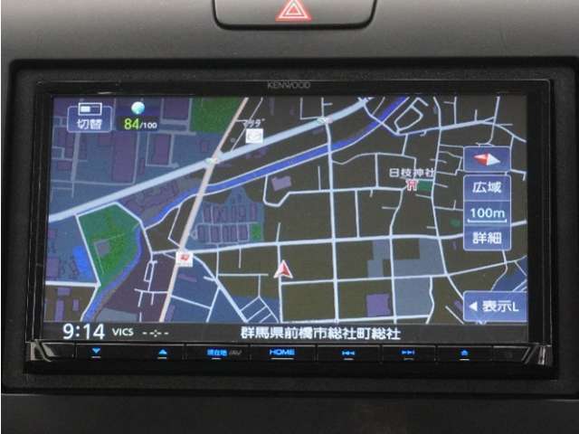 Kenwood製ナビ(MDV-D407BT)＆バックカメラが装備されているので、普段の使い勝手もロングドライブも快適です。