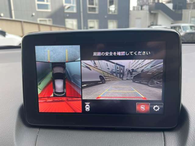 360度カメラ付なので駐車時も安心して停められます！