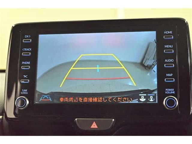 【バックカメラ】バック駐車が苦手な方の強い味方です。後方の状況が一目で分かりますので安心ですね。