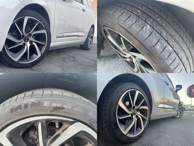 タイヤ山は十分ございます！