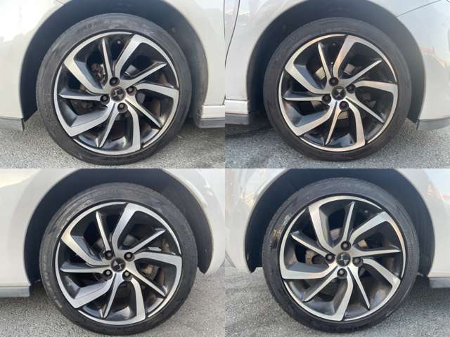 純正17インチアルミホイール！