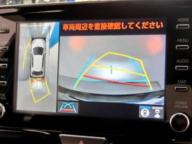 パノラミックビューで車庫入れも安心