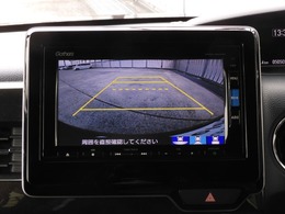 ◆バックカメラ◆リバースにするだけで映ります、後方の安全確認や、狭い駐車場での車庫入れ、雨の日や夜間など視界の悪い時に便利です！安全にバックする為には欠かせない装備です。