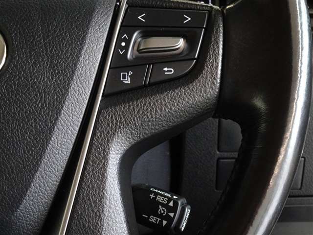 クルーズコントロールを装備してます。