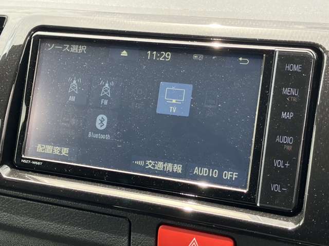 ナビTV/バックカメラ/ETC/パノラミックビューモニター/デジタルインナーミラー/GR8フロントスポイラー/ローダウン//17インチアルミ/GR8センターコンソール/LEDヘッドライト/ベッドキット