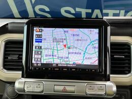 スズキ純正のパナソニック製8インチナビを装着！ナビがあれば初めての場所などへのドライブも安心！