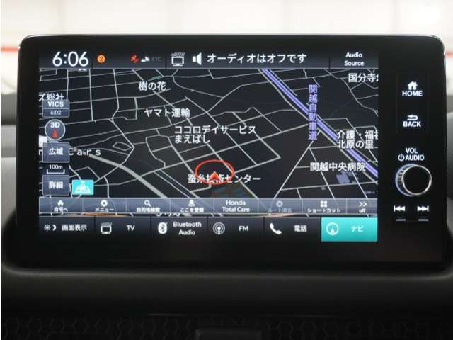 純正9インチHondaCONNECTディスプレー＆バックカメラが装備されているので、普段の使い勝手もロングドライブも快適です。