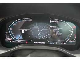 NEWインテリア！BMWライブコックピット！フル液晶マルチディスプレイメーターです！ドライビングパフォーマンスコントロール機能と連動し、メーターグラフィックの変更も可能です！