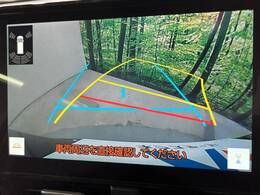 【バックカメラ】駐車時に後方がリアルタイム映像で確認できます。大型商業施設や立体駐車場での駐車時や、夜間のバック時に大活躍！運転スキルに関わらず、今や必須となった装備のひとつです！