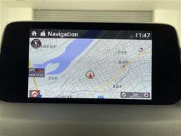 【カーナビ】『カーナビ』の画像になります。ナビ利用時のマップ表示は見やすく、いつものドライブがグッと楽しくなります！写真の内容に関してご質問等がございましたらお気軽にガリバーまでお問い合わせください。