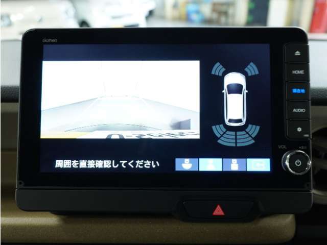 ◆バックカメラ◆リバースにするだけで映ります、後方の安全確認や、狭い駐車場での車庫入れ、雨の日や夜間など視界の悪い時に便利です！安全にバックする為には欠かせない装備です。