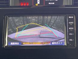 【バックカメラ】駐車時に後方がリアルタイム映像で確認できます。大型商業施設や立体駐車場での駐車時や、夜間のバック時に大活躍！運転スキルに関わらず、今や必須となった装備のひとつです！