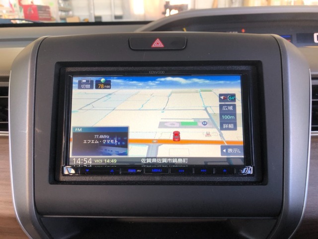 【ナビ】ナビがついています！シンプルで操作しやすいです♪