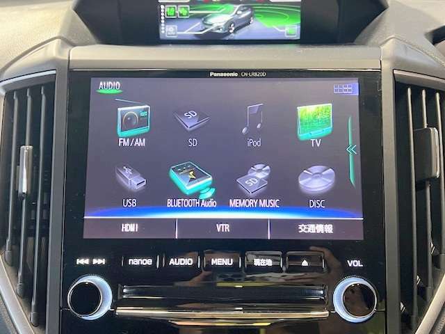 純正SDナビ付き！DVD再生、フルセグTV、Bluetoothオーディオ、バックモニターと装備が充実しております！