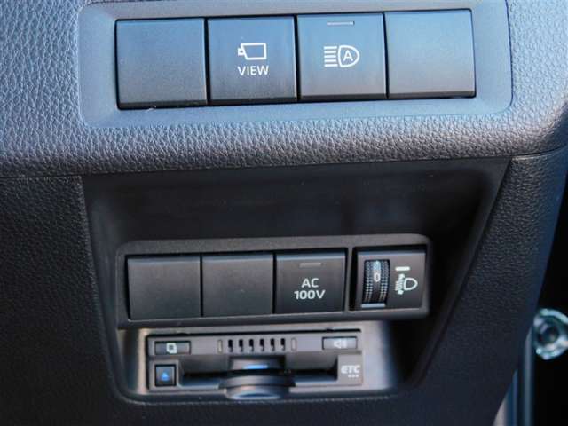 ビルトインETCに各スイッチ類